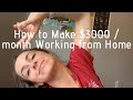 How I make $3000 + a Month From Home: Qkids / UserTesting / Cambly