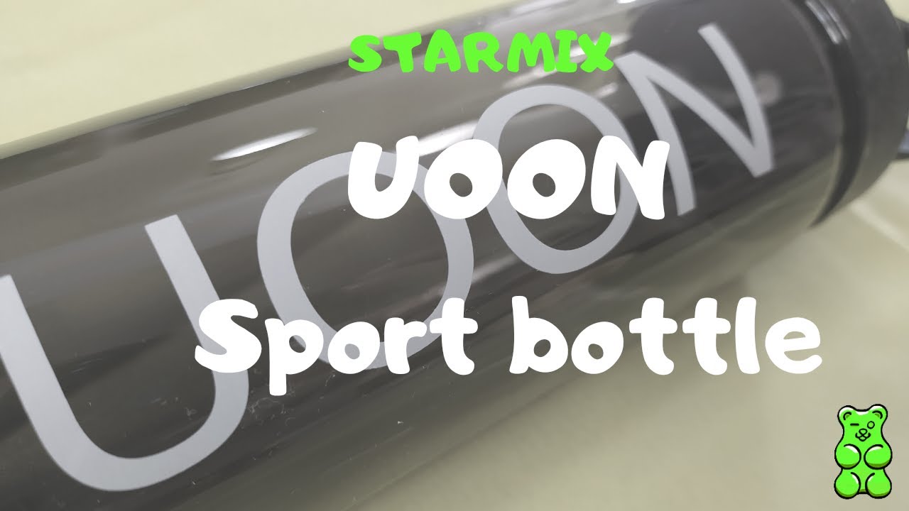 UOON borraccia sportiva in Tritan, Sport water bottle, STARMIX