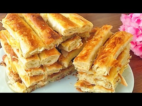 KAÇ TEPSİ YAPSANIZ HEPSİ FIRINDAN ÇIKTIĞI GİBİ BİTER BÖREK TARİFİ ???? KOLAY VE LEZZETLİ #asmr