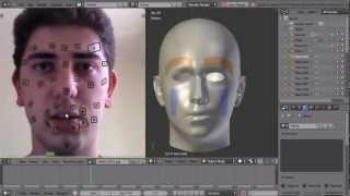 Facial Motion Capture with Blender