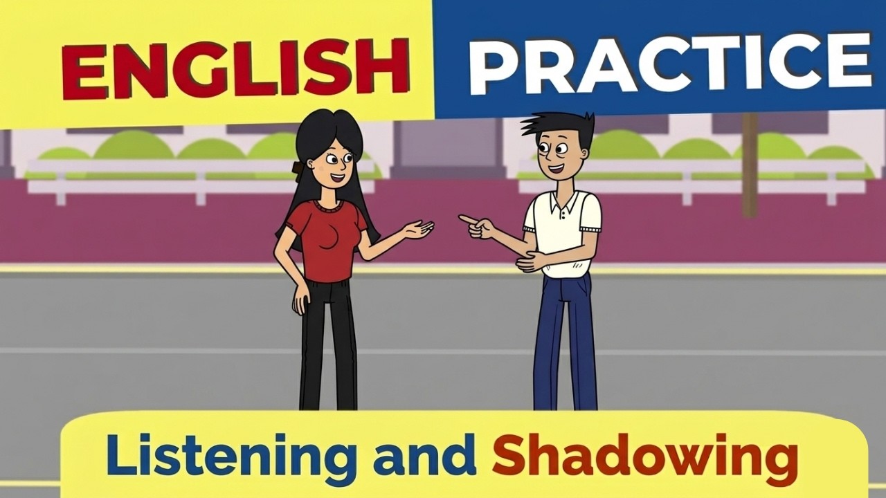 Practice English Speaking with Shadowing | Daily English Conversation ...