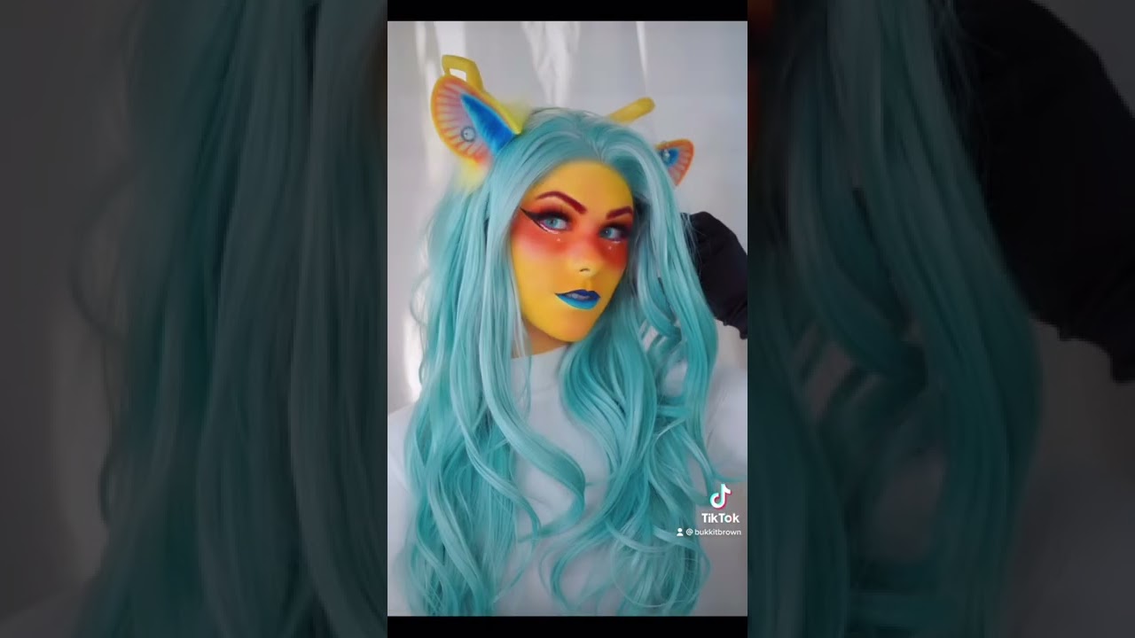 Abstract original makeup