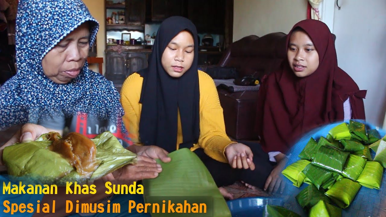 Bikin Makanan Jadul Khas Sunda Pais Enten Dan Kue Koci 