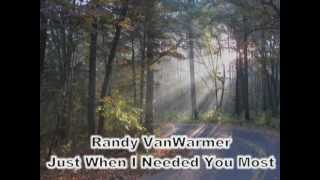 Just When I Needed You Most - Randy VanWarmer (with lyrics) chords