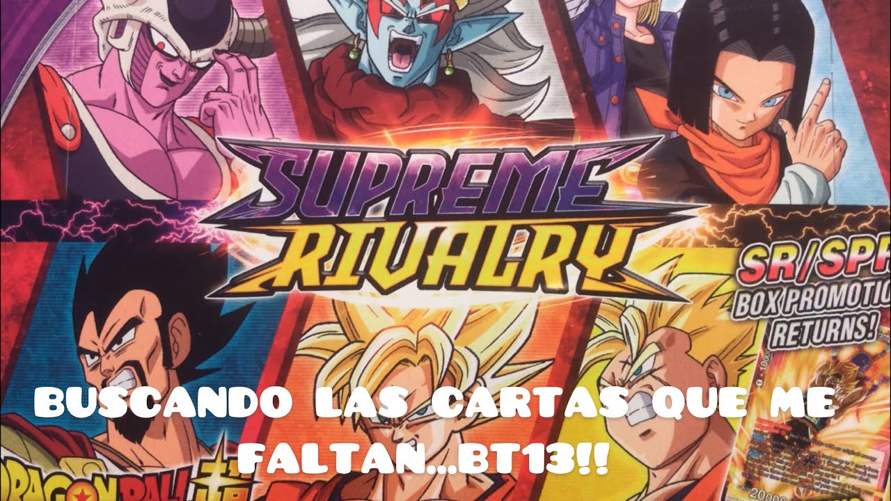 Dragon Ball Super Card Game Supreme Rivalry Card List