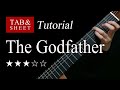 The Godfather - Fingerstyle Lesson + TAB