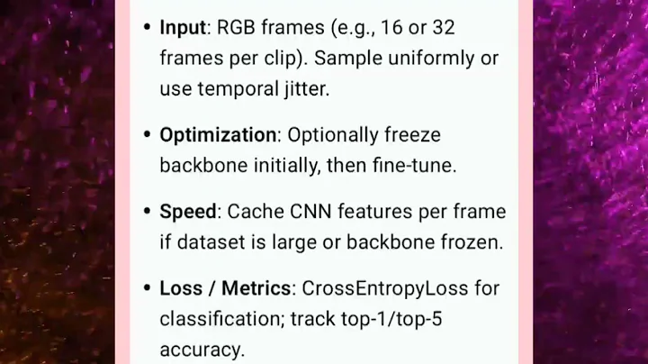 AL3502  UNIT  4  CNN+RNN model for video understanding  
