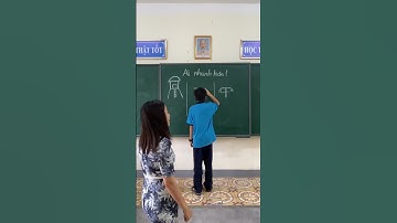 Ai nhanh hơn #cohuongtantam #maths #xuhuong #teacher #hoctro #school #dovui #hachnao #mathematics