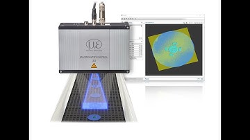 High-precision 3D sensor for the inspection of geometry, shape and surface