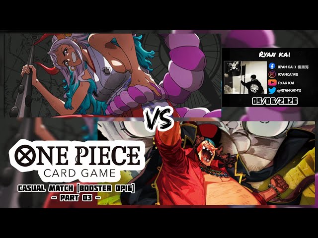 One Piece Card Game Casual Match Booster OP16 (Part 03) - Yamato