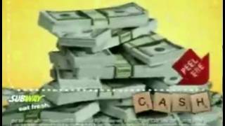 Subway Scrabble Commercial 2008