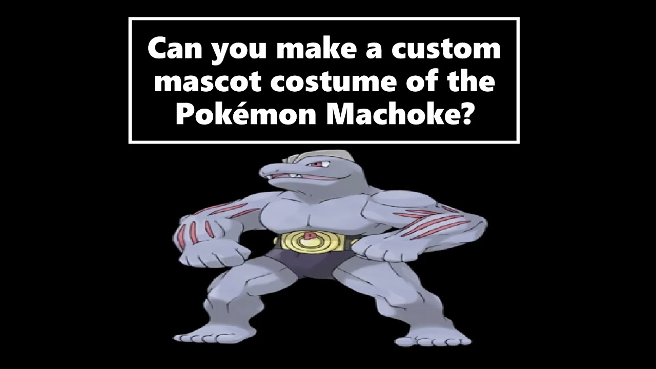 Casey's Yes or No Ideas: Make A Custom Mascot Costume Of Machoke (Pokemon)