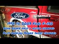 BRAKE JOB on F150 Rear Pad &amp; Rotor 1997 - 2003 plus Parking Brakes Shoes Replacement on Ford Trucks