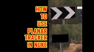 planar tracking in nuke | how to use planar tracker in nuke | nuke planar tracker | PT 1 |