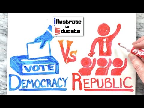 Democracy Vs Republic | What's the difference between a Democracy and  Republic? Democracy Explained