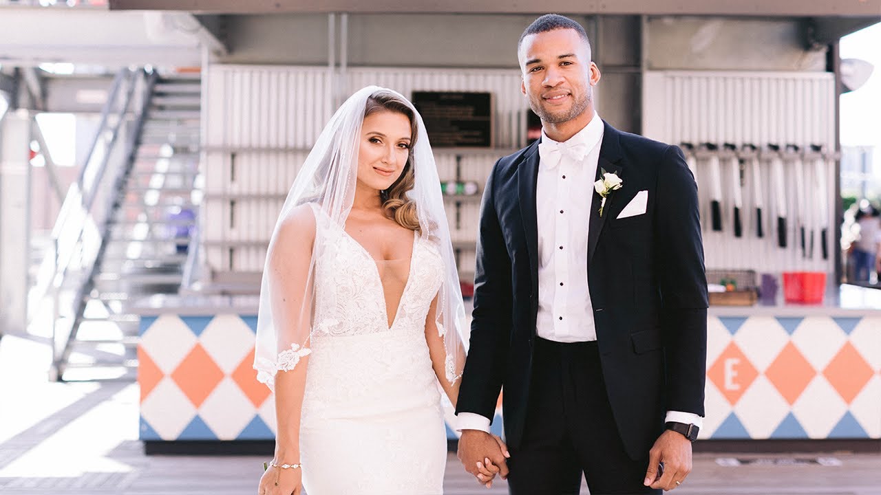 Long Distance Couple Gets Married | Wedding Video | Ponce City Market, Atlanta | Darvee + Sofia