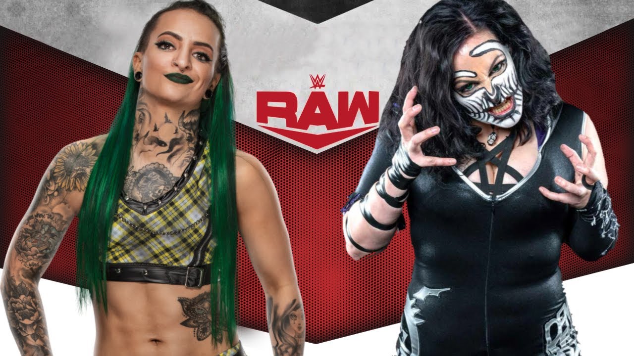 WWE Monday Night Raw: Rosemary VS Ruby Riott (Rosemary WWE Debut) - YouTube