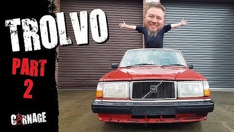Carnage Episode 30 - The Trolvo Part-2 - 1JZ Volvo Swap