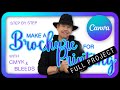 Canva Tutorial | Design an Eye-Catching Brochure for Professional Printing
