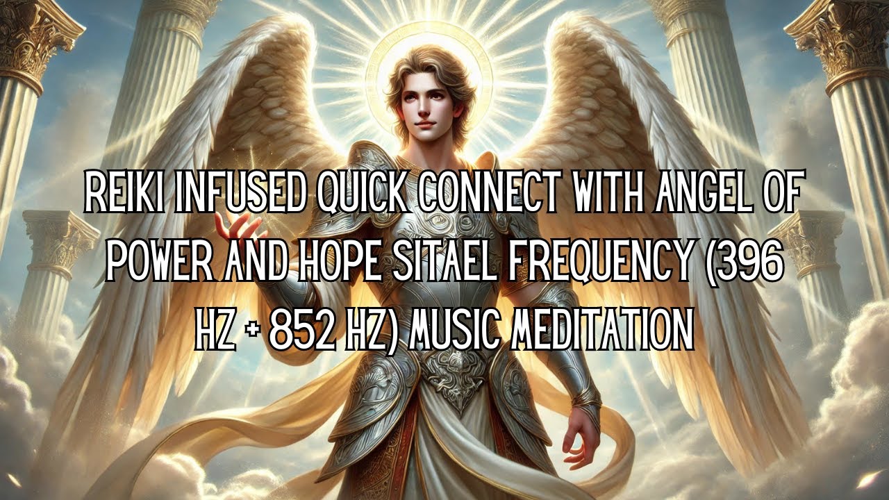 Reiki Infused Quick Connect To Angel of Power Sitael Frequency (396 Hz ...