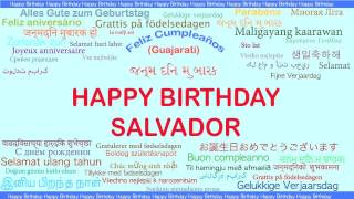 Salvador   Languages Idiomas - Happy Birthday