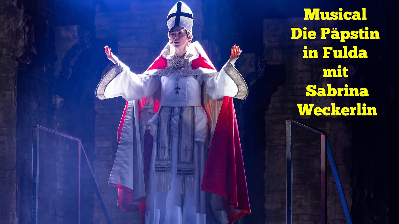 DIE PÄPSTIN - Musical mit Sabrina Weckerlin 2024 in Fulda - Interview (Mikes Musical-World Folge 34)