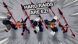 HARD RAIDS ARE STILL EASY! (King Legacy Update 5 Meta Showcase) [PVE]