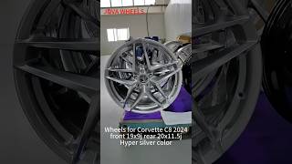 2024 Chevrolet Corvette C8 Hyper Silver Forged Wheels | JOVA WHEELS factory