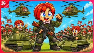 RAFINHA CRIOU MINI EXÉRCITO NO ROBLOX