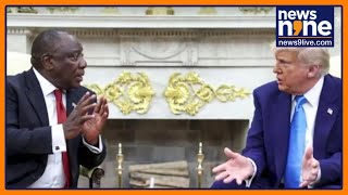 Famous Trump Confronts South African President with False Genocide Claims | News9 Net Worth