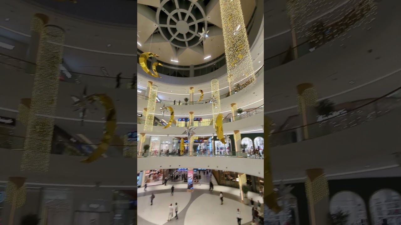 Captivating Ceilings and Ramadan Decorations at Dubai Mall | Architectural Wonders