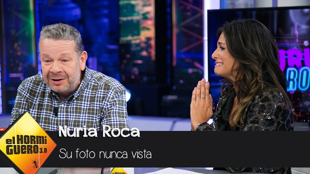 Pablo Motos enseña la foto nunca vista de Nuria Roca - El Hormiguero 3.0