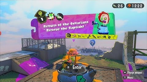 Splatoon 2 - Stage 1-1: Return of the Octarians (Hero Slosher)