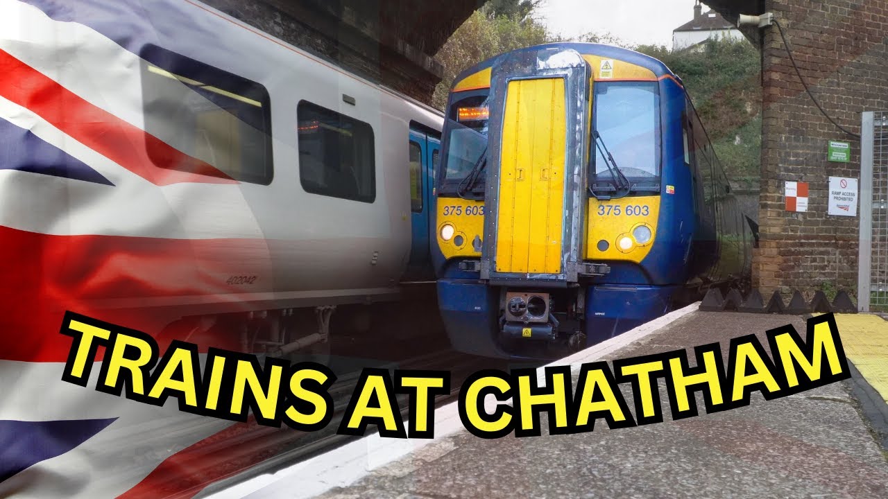 Trains at Chatham (Kent) December 2021 #britishrailways