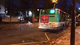 Passage Des Bus 22,30 Et 93 A Paris Ratp