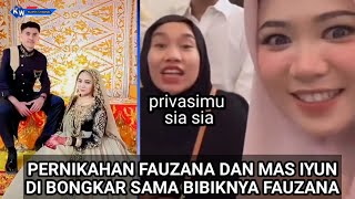 Your Privacy Is A Lot Mas Iyun And Fauzanas Wedding Is Also Exposed