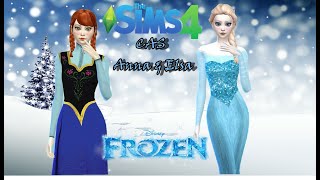 THE SIMS 4 CAS - FROZEN 'Anna&Elsa'