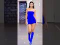Bella Hadid looks Phenomenal in Blue | Off-White Fashion Show
