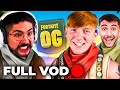 *FULL VOD* I Made CASTRO RAGE QUIT Fortnite! ft. Danny Aarons