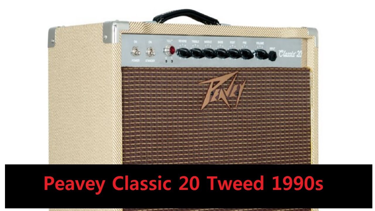 Maintain your Peavey Classic 20 tube guitar amplifier to reduce hum
