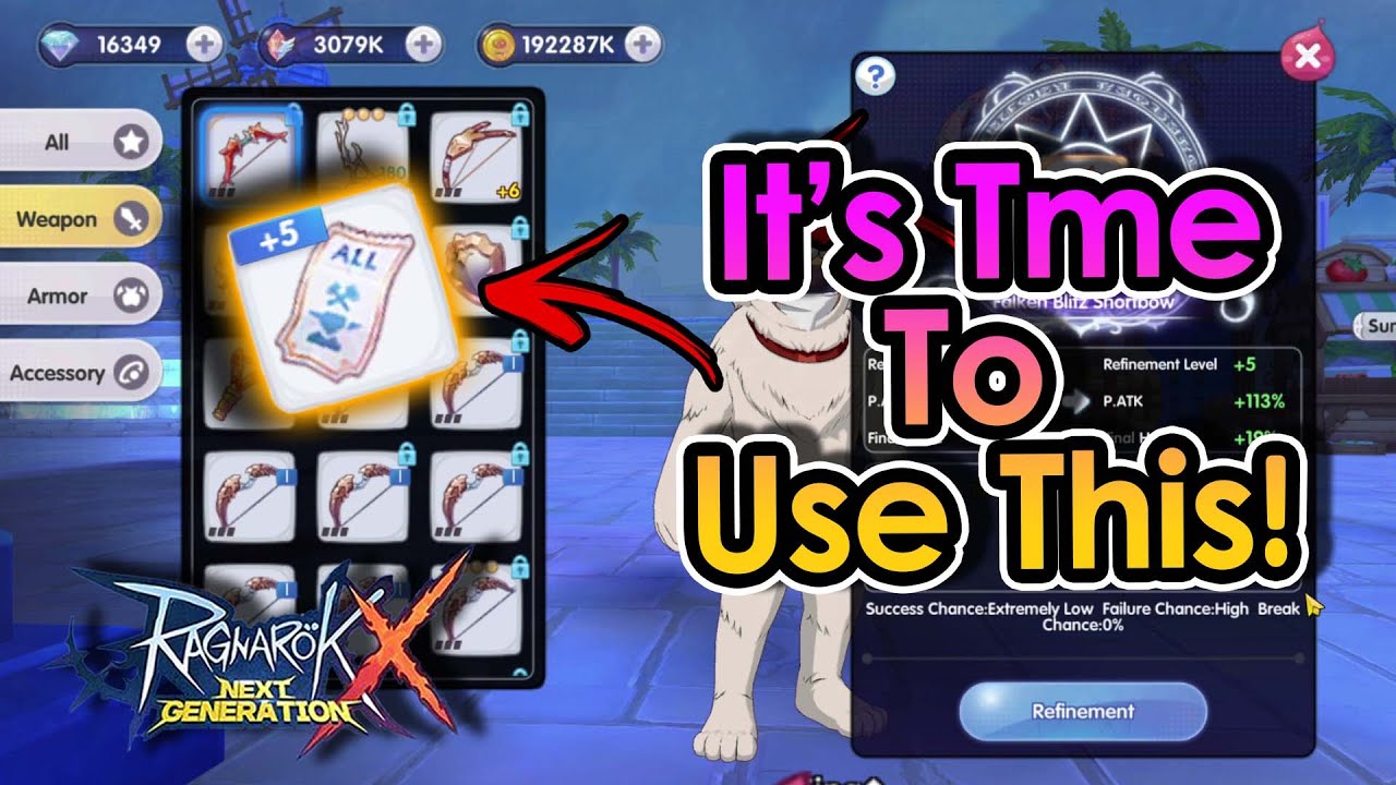 [ROX] I Was Excited Until The Anticlimactic Refine After Using Refine