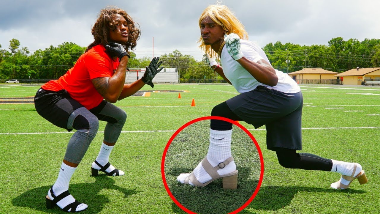 THE HIGH HEEL FOOTBALL CHAMPIONSHIP! YouTube