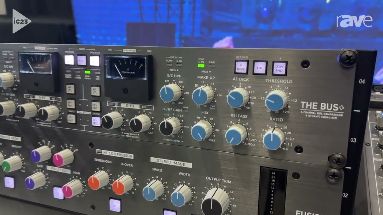 InfoComm 2023: Solid State Logic Highlights THE BUS+ Compressor