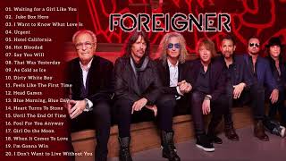 Foreigner Greatest Hits 2020 | Complete Greatest Hits Full Album of Foreigner