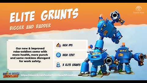 Boom Beach: Frontlines - Elite Grunts Introduction **New Sneak Peek**