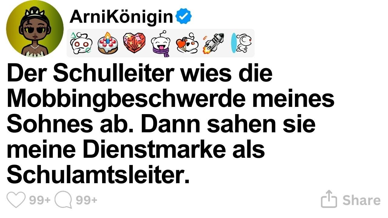 [GANZE STORY] Der Schulleiter wies die Mobbingbeschwerde meines Sohnes ab. Dann sahen sie m