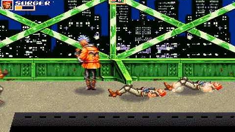 OpenBoR games: Rage of the Streets playthrough - bonus part (extra chars showcase)