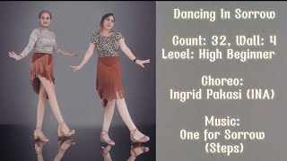 Dancing In Sorrow (Ingrid Pakasi - INA) • Demo by Hana & Inge • Wed.Private Line Dance Class