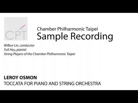 Leroy Osmon: Toccata for Piano and Strings