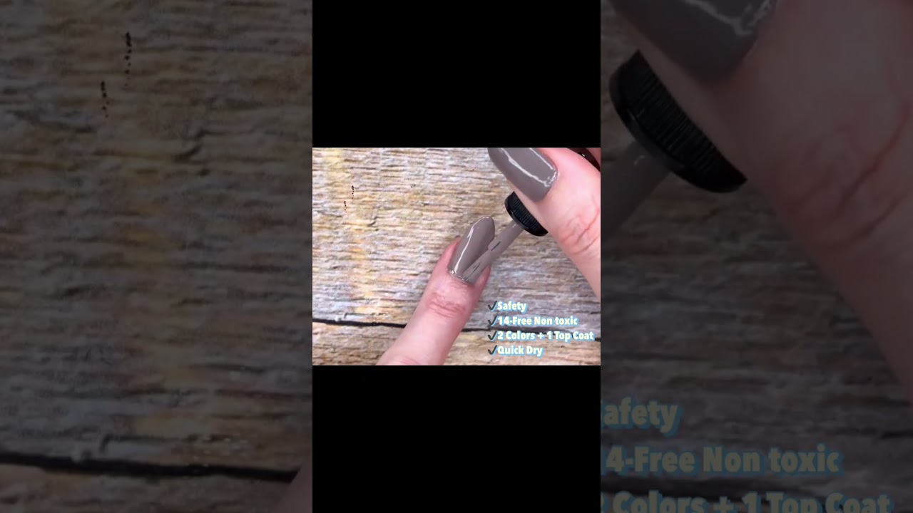 Adorable vegan nail polish (halal friendly) how to use!